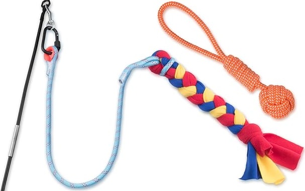 rope chase toy for dogs